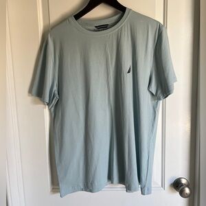 Large Teal Gray Nautica Tshirt